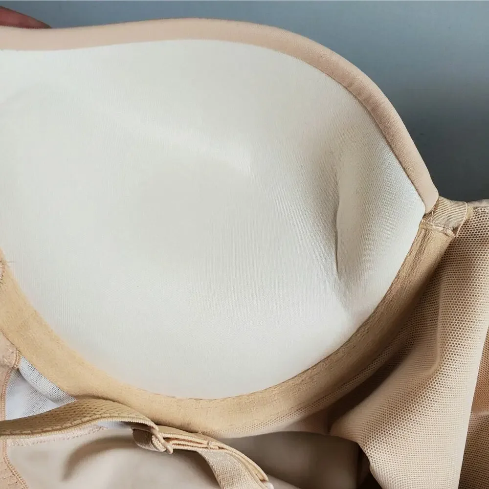 Maidenform Shapewear Firm Control Bra Slip 34B Cool Comfort Anti-Static DM1032